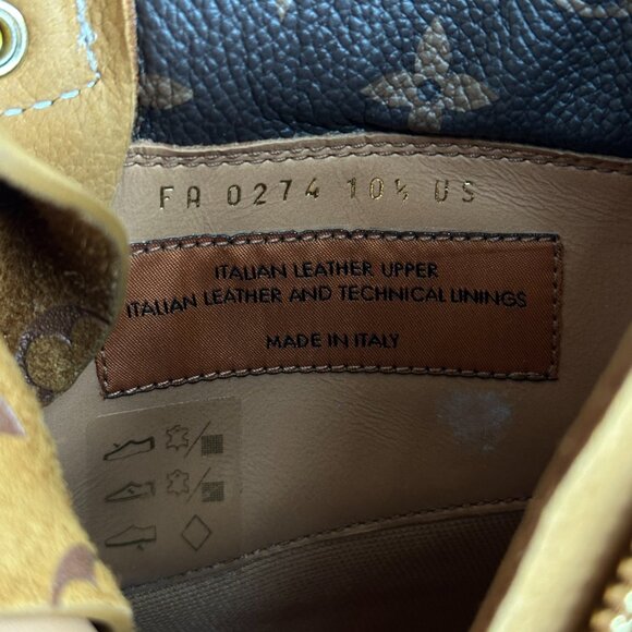 Louis Vuitton Timberland Wheat Monogram Boots - Picture 8 of 8